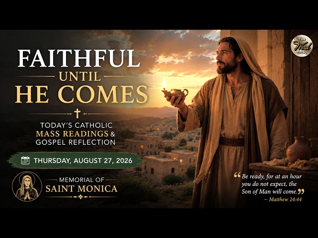 Faithful Until He Comes – Thursday, August 27, 2026