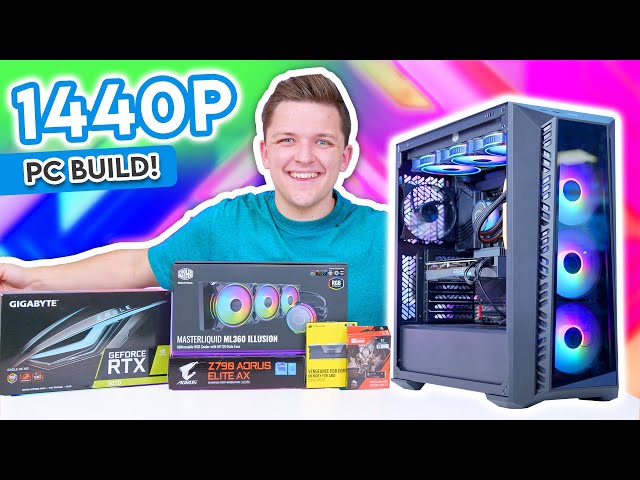 ¡Impresionante PC para juegos de 1440p (2022)! [Con RTX 3070 e i7 13700K y benchmarks]