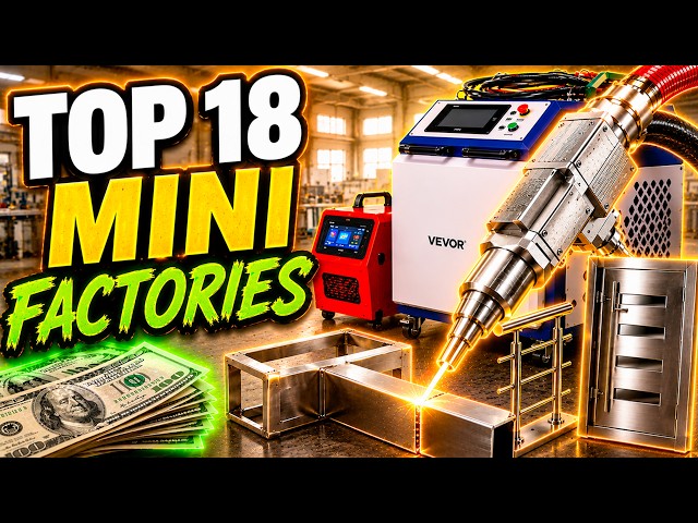 18 CHEAP MINI MACHINES that FEW PEOPLE KNOW to MAKE MONEY from HOME 💰 (Easy Business!)