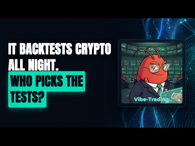 I Built a Claude Code Harness That Backtests Crypto and Learns From Every Run