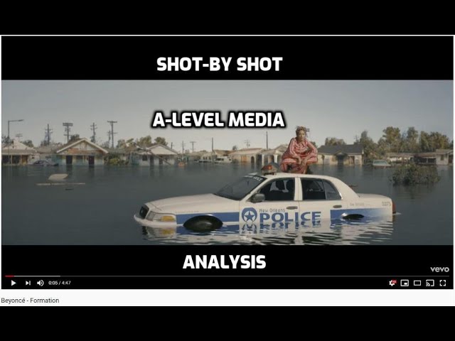 Beyoncé Formation Shot-By-Shot Analysis A Level Media