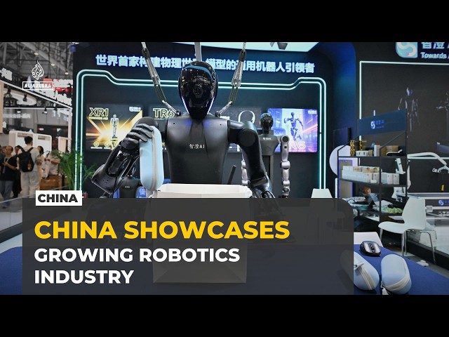 China showcases growing robotics industry at the 2026 World Robot conference