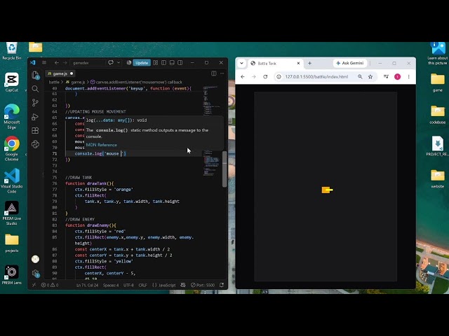 game dev | no talking beginner project
