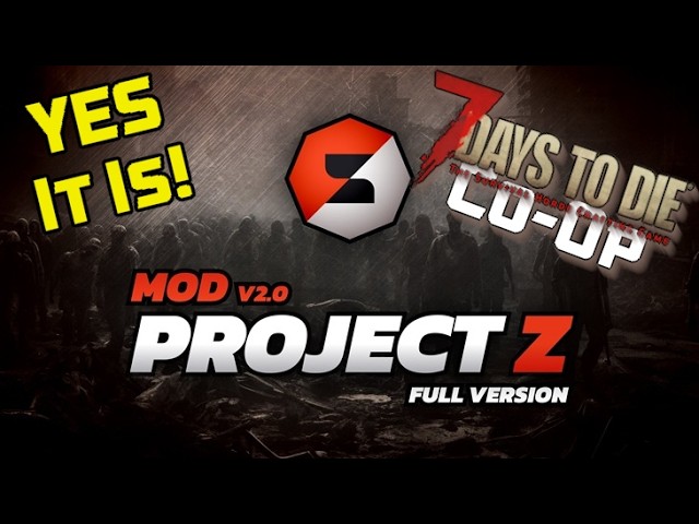 Is This The BEST Vanilla Overhaul Mod For 7 Days to Die?? Co-Op (Live)