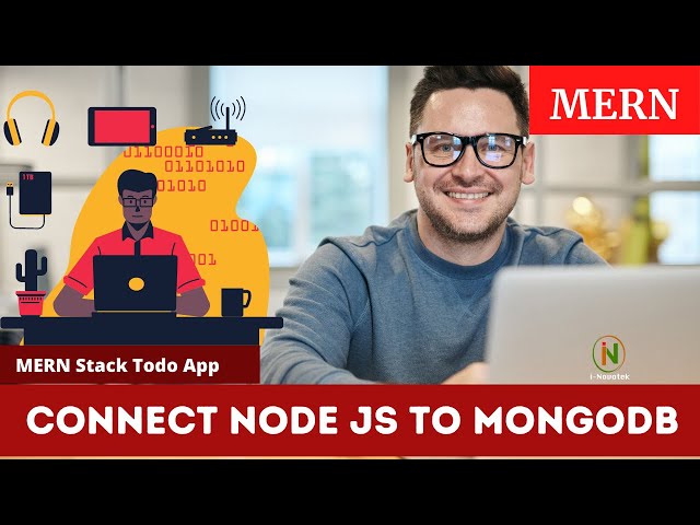 How to connect mongoDB to Node js #3 Todo MERN stack app