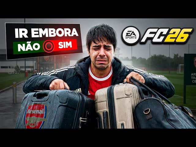 JA ESTOU DE MALAS PRONTAS PARA IR EMBORA! MC JOGADOR - EPI 76 -  FC 26