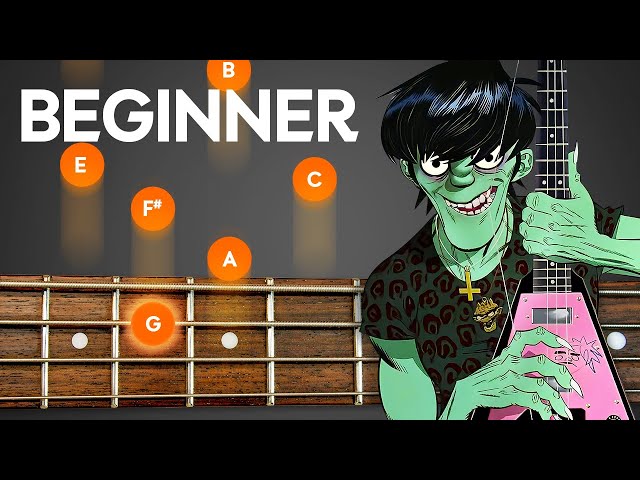 How to Play Feel Good Inc. on Bass