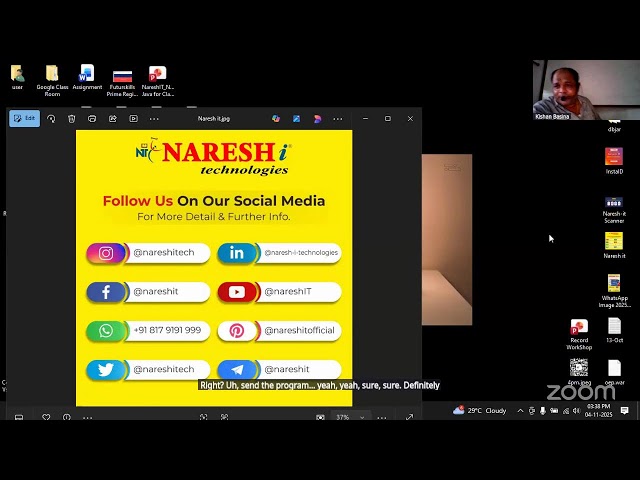 Java Records Bootcamp @ 2:00 PM (IST) by Mr.Kishan on 04th & 05th November