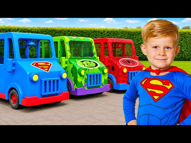 Aventuras con el autobús de superhéroes y más cuentos para niños