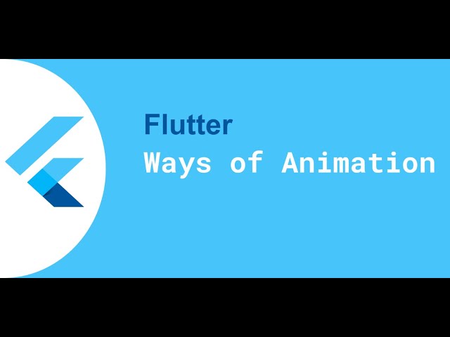 Flutter Bangla Tutorial || Flutter Animation || Part-01 || Online Live Class