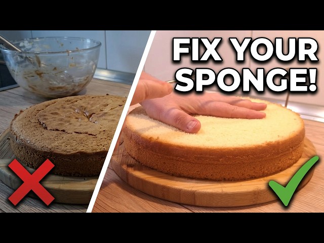 Dense Sponge Cake? Here's What You're Doing Wrong