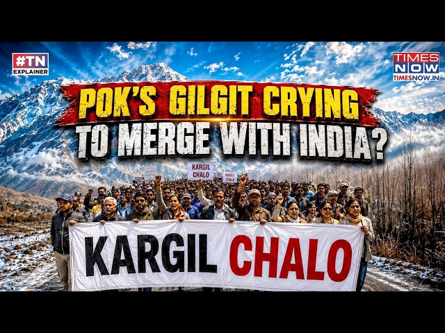 PoK's Gilgit-Baltistan 'Crying' To Merge With India? 'Kargil Chalo' Echoes, Something Big Brewing?