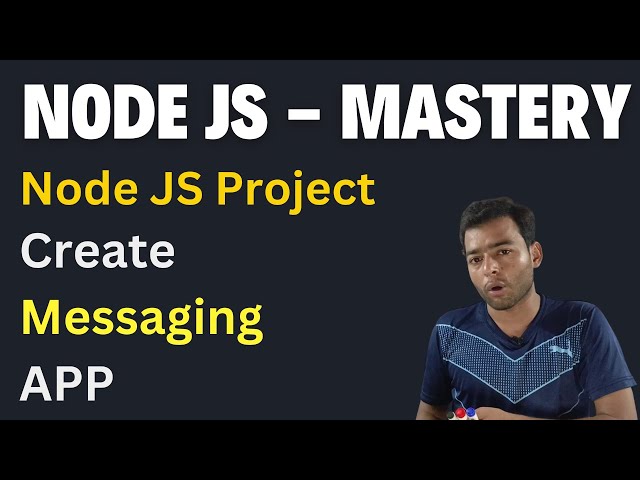 🚀 Node.js Chat App Tutorial: Real-Time Messaging with Socket.io | Beginner Web Development Project