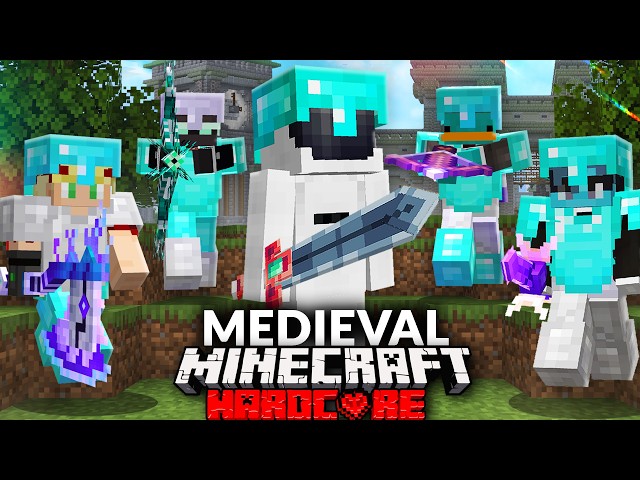 100 Players Simulate a Minecraft Medieval Tournament!