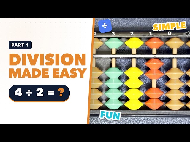 Division Made EASY 🧮 | Where to Start on the Soroban