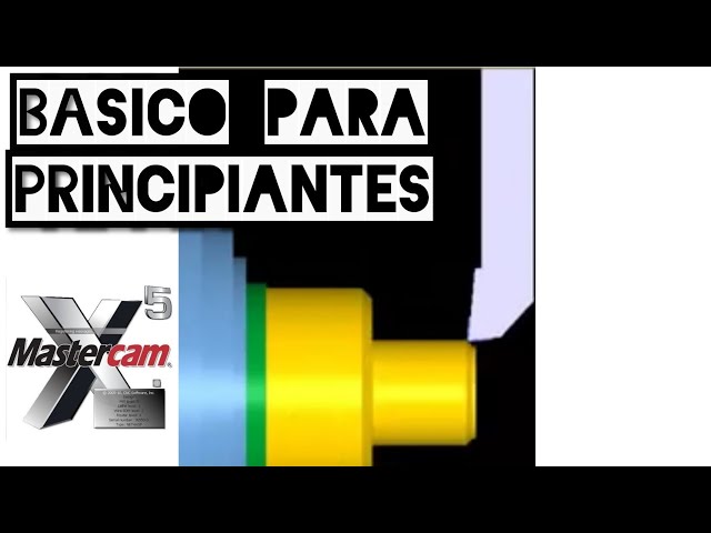 Mastercam basic tutorial, lathe #1