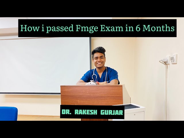 HOW TO PASS FMGE EXAM IN SHORTEST DURATION