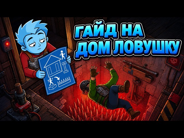 Гайд на ДОМ ЛОВУШКУ в Rust 2026