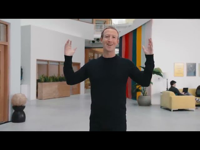 Mark Zuckerberg Pretending to be Human for 27 Seconds
