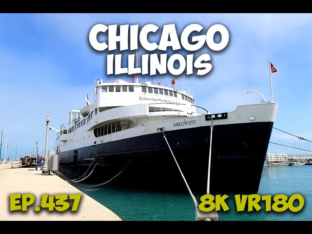 Ep.437 Chicago's Massive Floating Clubhouse: the Historic Ship on Lake Michigan 8K VR180 3D