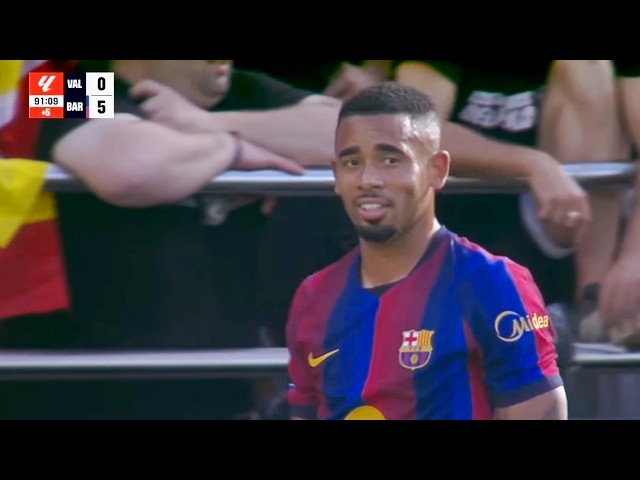 Gabriel Jesus made his Barcelona Debut (06/09/2026) Better than Ferran?