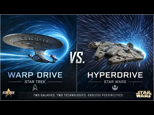 Warp Drive vs. Hyperdrive: Which One Could Actually Exist?