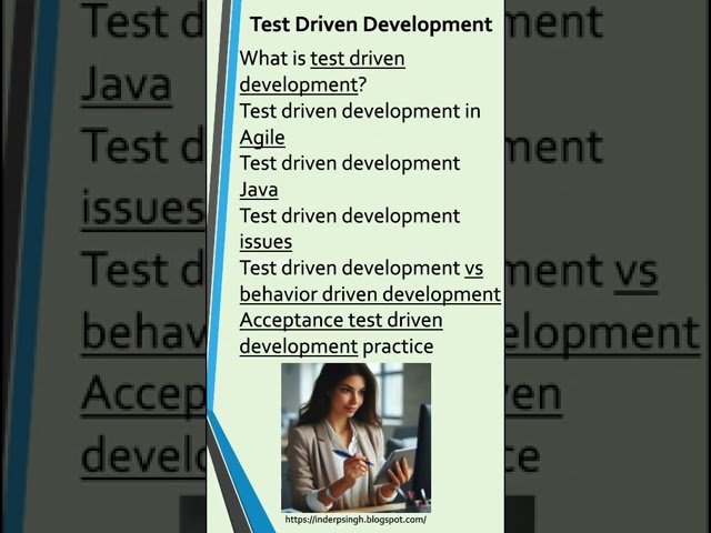 Test Driven Development-Test Driven Development in Software Engineering-Test Driven Development Java
