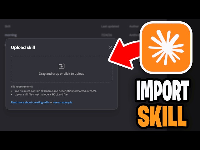 How To Upload Skill To Claude AI! - Tutorial