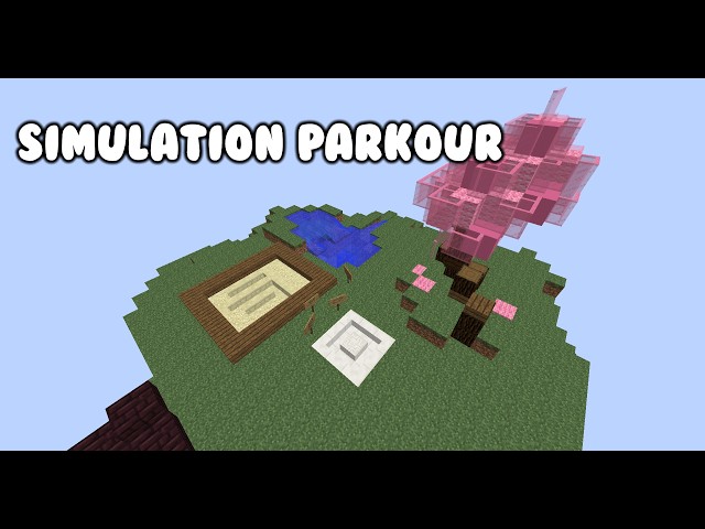 Simulation Parkour Adventure Map