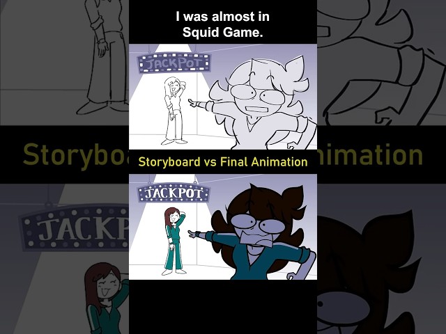 Storyboard vs Animation: I was almost in Squid Game. (shot 11)