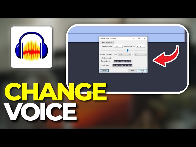 How To Change Your Voice Using Audacity | Tutorial 2026