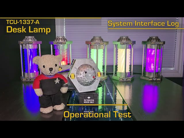 TCU LED Desk Lamp System Interface Log
