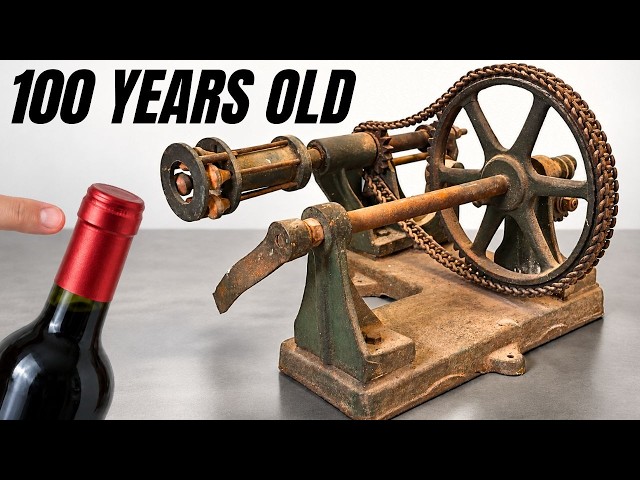 I Restored a 100-Year-Old Wine Bottle Crimper