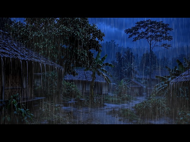 Fall Asleep Fast and Relax Completely | Continuous Rain Sounds All Night