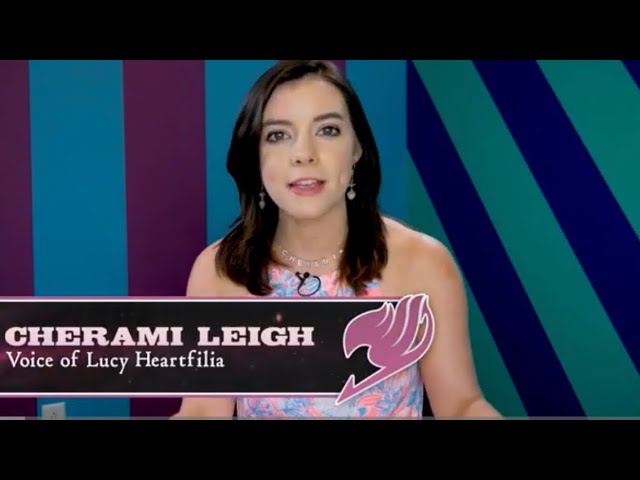 Funimation Flashback with English VA Cherami aka Lucy Heartfilia 