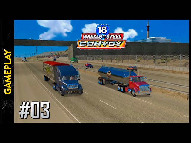 18 WHEELS OF STEEL: Convoy (Los Angeles x Indianapolis)(Gameplay) #03