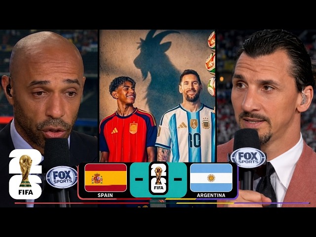 Yamal vs Messi: The Future Challenges the King! | Spain vs Argentina | Zlatan & Thierry Henry REACT
