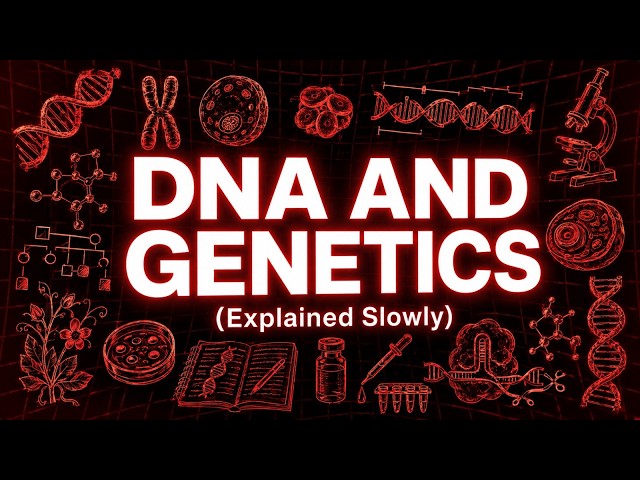 Literally Everything About DNA And Genetics Explained Slowly (For Sleep)