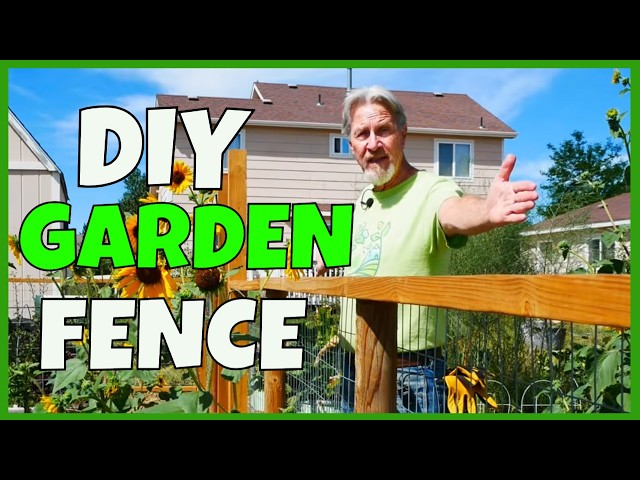 How to Build a Garden Fence (Easy & Affordable)