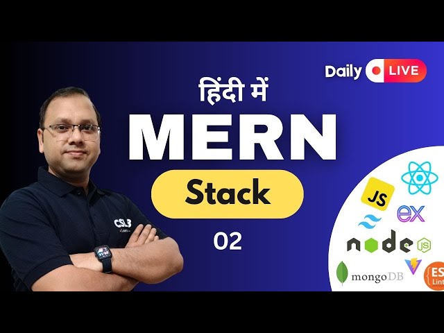 [02] JavaScript Fundamentals or MERN Stack : With Project |  (Hindi) #cslab #coding #sikar