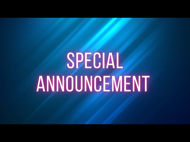SPECIAL ANNOUNCEMENT- I’m very excited 🙌🏼🤩