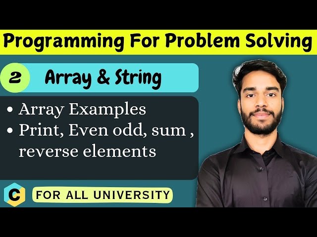 7.2 | Array Example | even odd in Array | reverse elements in Array | sum of two Array & elements 