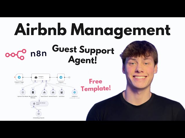 AI Agent INSTANTLY Answers Airbnb Guest Questions 24/7 (Owner in the Loop)