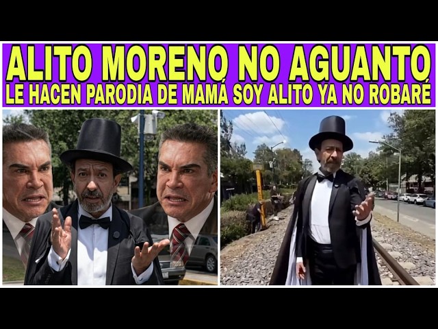 ALITO MORENO NO AGUANTO LE HACEN SUPER PARODIA DE "MAMA SOY ALITO YA NO ROBARE"