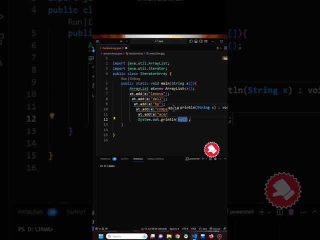 Java ArrayList Iterator: A Comprehensive Guide. #python #coding #java