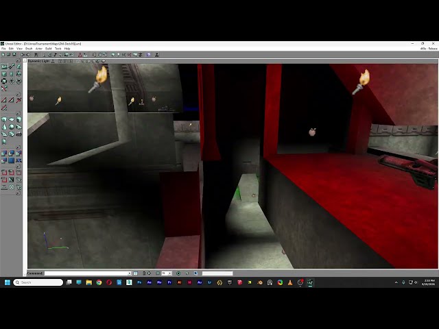 UT99: Mapping Tutorial - Making an effect infront of a teleporter.