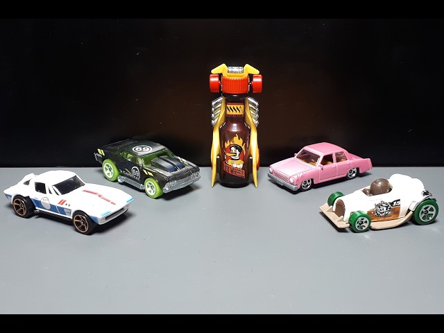 5x Mix HotWheels 2026 Hot Weengs Instant Boost Simpsons Tooned Chevelle Corvette GS