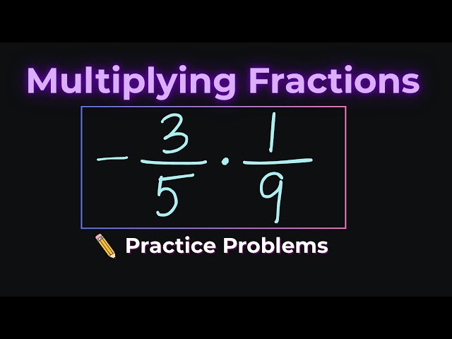 Multiply Fractions with and without Variables | Simplifying and Factoring Techniques