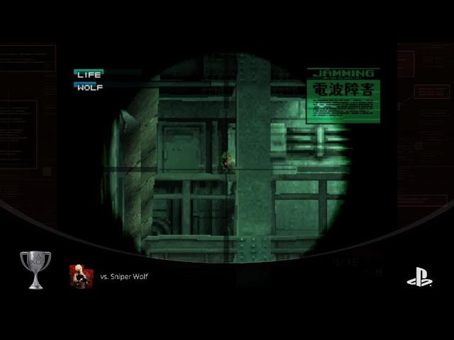 METAL GEAR SOLID Sniper wolf