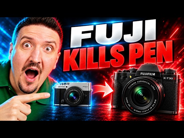 The OM PEN Makes NO Sense Next to This Fujifilm